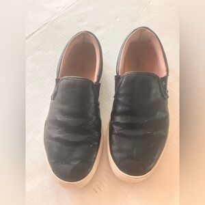PUMA Women’s Black Embossed Slip-On Sneakers – Size 7.5 (US)